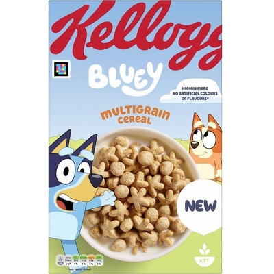Kellogg's Зърнена закуска Kellogg's - Bluey Multigrain, 350 g (1100043194)