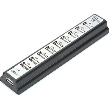 USB хъб No Brand, USB 2.0, 10 Порта, Различни цветове - 12061 (12061)