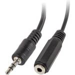Lanberg Аудио адаптер LANBERG, Stereo Mini Jack 3.5mm (M) към 2x Stereo Mini Jack 3.5mm (F), 0.1m, черен - AD-0024-BK (AD-0024-BK)