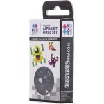 PIXIE CREW Сет от 200 Черни пиксела Pixie Crew Alphabet (PXP-25-24)