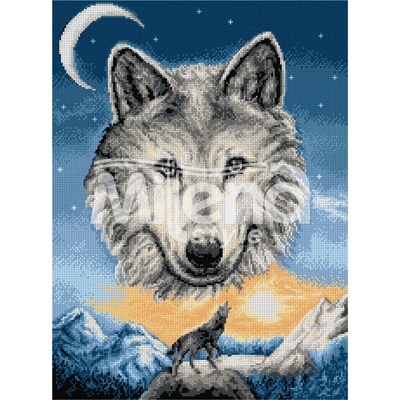 Milena Style Планински вълк конци dmc 1: 4