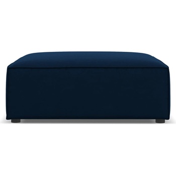 Micadoni Тъмносиня кадифена табуретка Jodie - Micadoni Home (MIC_POUF_51_F1_JODIE4)