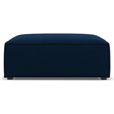 Micadoni Тъмносиня кадифена табуретка Jodie - Micadoni Home (MIC_POUF_51_F1_JODIE4)