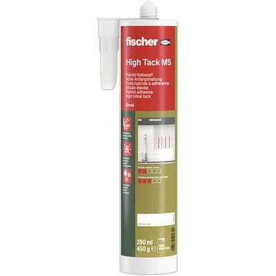 Stavebné lepidlo Fischer High Tack biele 290 ml
