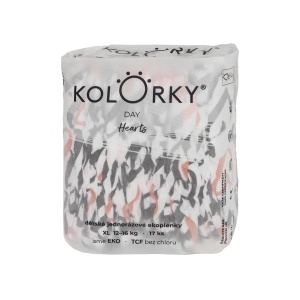 Kolorky ДЕН НА ЦВЕТИТЕ - сърце xl (17 бр. /фол)