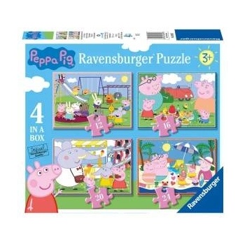 Ravensburger Peppa Pig puzzle 12+16+20+24pcs