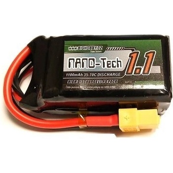 Bighobby Li-pol baterie 1100mAh 3S 35C 70C -NANO Tech