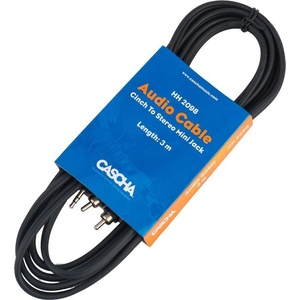 Cascha Аудио кабел Cascha HH 2098, 2xRCA/3.5mm, 3m (HH 2098)