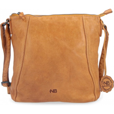 Noelia Bolger kožená crossbody kabelka NB 2086 ZLU