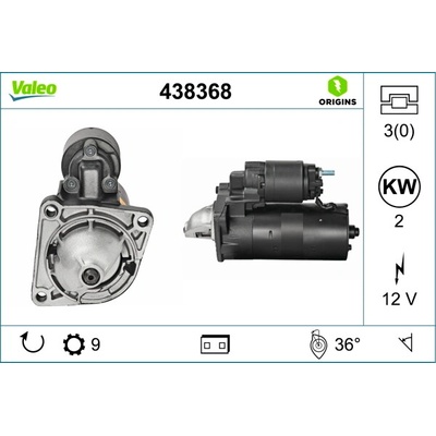 Štartér VALEO 438368