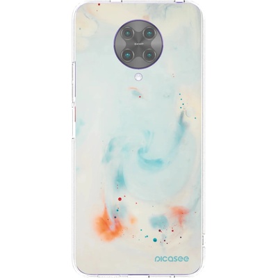Púzdro Picasee silikónové Xiaomi Poco F2 Pro - Splash čiré