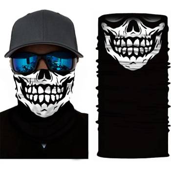 Hoodstyle Бандана шал HoodStyle Bandana в черно с принт черепBNP-S119 - Черен, размер