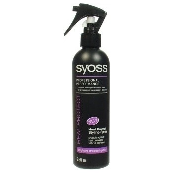 Syoss Heat Protect Styling Spray uhlazující sprej pro žehlení vlasů 250 ml