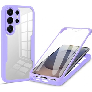 Techsuit Калъф за Samsung Galaxy S26 Ultra - ColorVerse 360 Series + Screen Protector - Techsuit - Лилав