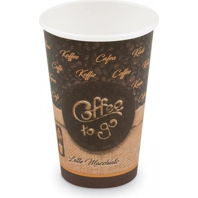 Pohár papierový 330ml L 80mm COFFEE TO GO