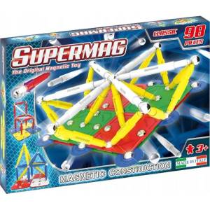 Supermag магнитен строителен комплект Classic primary 98 бр (0402)