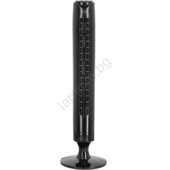 Kobi Вентилатор тип кула lisse 45w/230v 91, 4 см черен + дистанционно управление (kb0502)