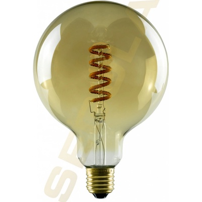 Segula 50666 LED soft koule 125 spirála zlatá E27 6 W 26 W 260 Lm 1.900 K