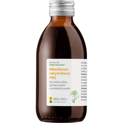 Dědek Kořenář Měsíčkovo-rakytníkový olej MO+RO NOVY Balení 2: 200 ml