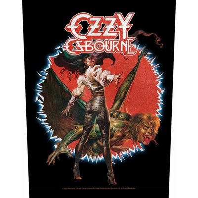 Ozzy Osbourne – The Ultimate Sin (Back Patch · sew-on) (Nášivka)