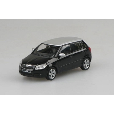 Abrex Škoda Fabia II 2006 čierna Magic Metalíza 1:43