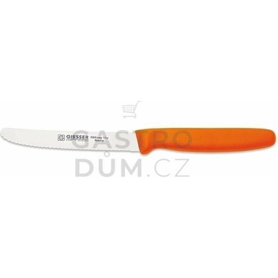 Giesser Nůž zubatý G 8365 110 mm oranžová