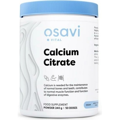 Osavi Calcium citrate vápnik vo forme citrátu 240 g