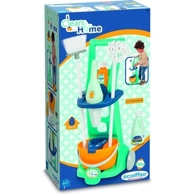 Ecoiffier Игрален комплект Ecoiffier - Количка за почистване (2769)