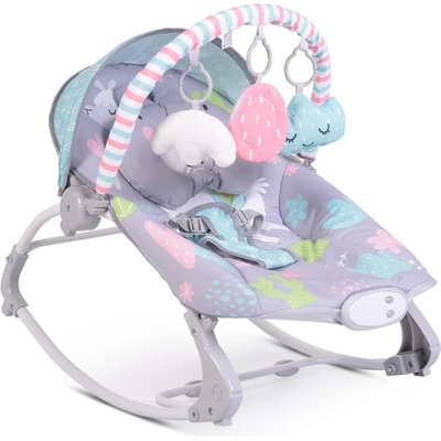 Moni Детски шезлонг Llama сив (3800146248482)