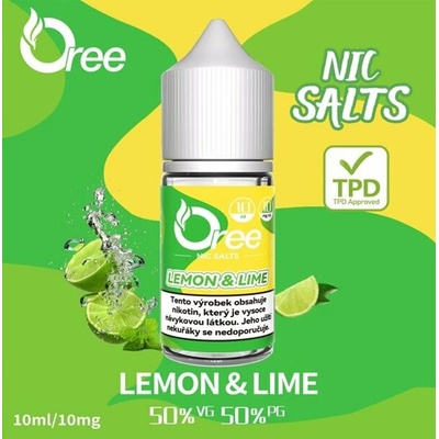 Oree SALT Lemon & Lime 10 ml 10 mg