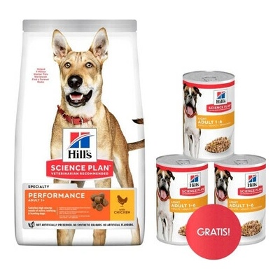 Hill's Canine Adult 1+ Performance Kuracie 14 kg