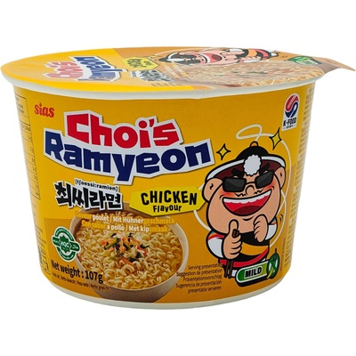 Choi's Polievka s kuracou príchuťou cup Chois Ramyeon 107 g
