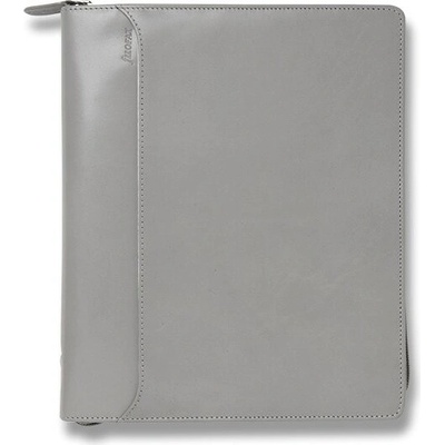Filofax A5 týdenní 2026 Lockwood Zip šedý