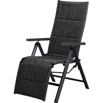 CountrySide Hliníkové skládací polohovací křeslo Houston HG-05717 antracit