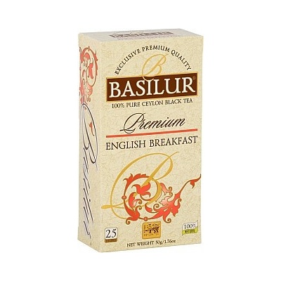 Basilur Premium English Breakfast neprebal 25 x 2 g