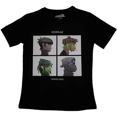 Gorillaz Demon Days Black L Дамски Риза (GORTS03LB03)