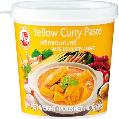 Cock Brand Thajská žltá kari pasta 400g