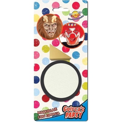 Make-up s hubkou biely