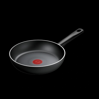 Tefal Simply Clean Red hlboká panvica + pokrievka 24 cm B5673253