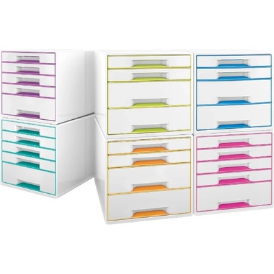 Leitz Wow box 5 zásuvek purpurový – Hledejceny.cz