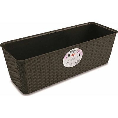 STEFANPLAST Kvetináč na kvety NATURAL 50x18x16cm moka