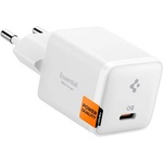 Spigen ESSENTIAL EE301EU мрежово зарядно устройство Type-C гнездо 30W, PD бързо зарядно устройство 3.0, БЯЛО ACH09492 (ACH09492)