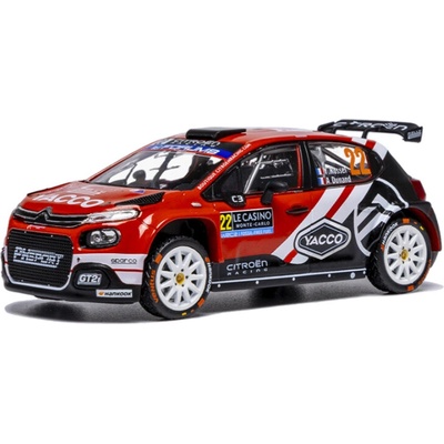Ixo Citroën C3 Rally2 22 Rossel/Dunand Rally Monte Carlo 2025 Models 1:43