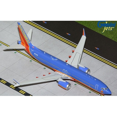 Gemini Boeing B737 MAX 8 Southwest Airlines Canyon Blue Retro Colleen Barrett Heroine of the Heart USA 1:200