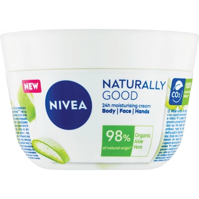 Nivea Care Naturally Good Výživný krém 200 ml