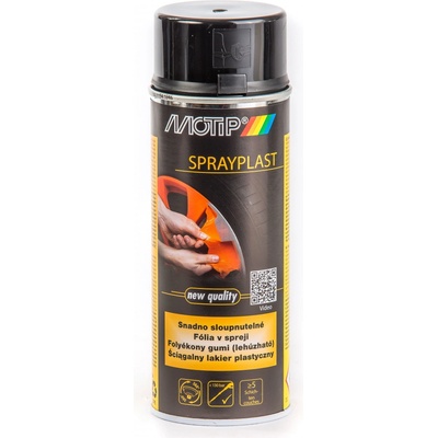 Motip 370-396526 Sprayplast 400ml černá lesk