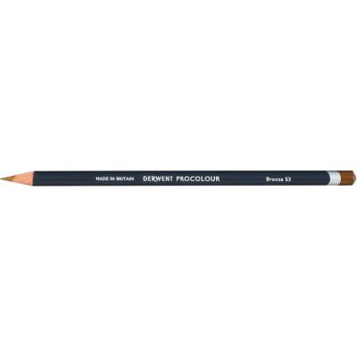 Derwent 10464_BRO Procolour umělecké pastelky kusové 1 ks Bronze 53