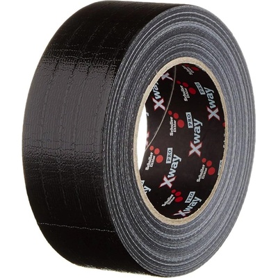 Schüller Eh'klar X-Way Tkaninová páska 48 mm x 50 m černá
