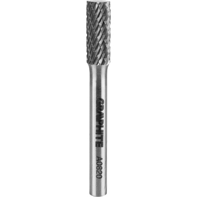 Graphite HM fréza na kov, typ A (valcová), 8 x 20 mm, stopka 6 x 45 mm 55H351