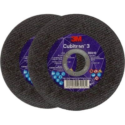 3M Cubitron 3 Řezný kotouč 115 x 1 mm 86616 7100304120 2 ks